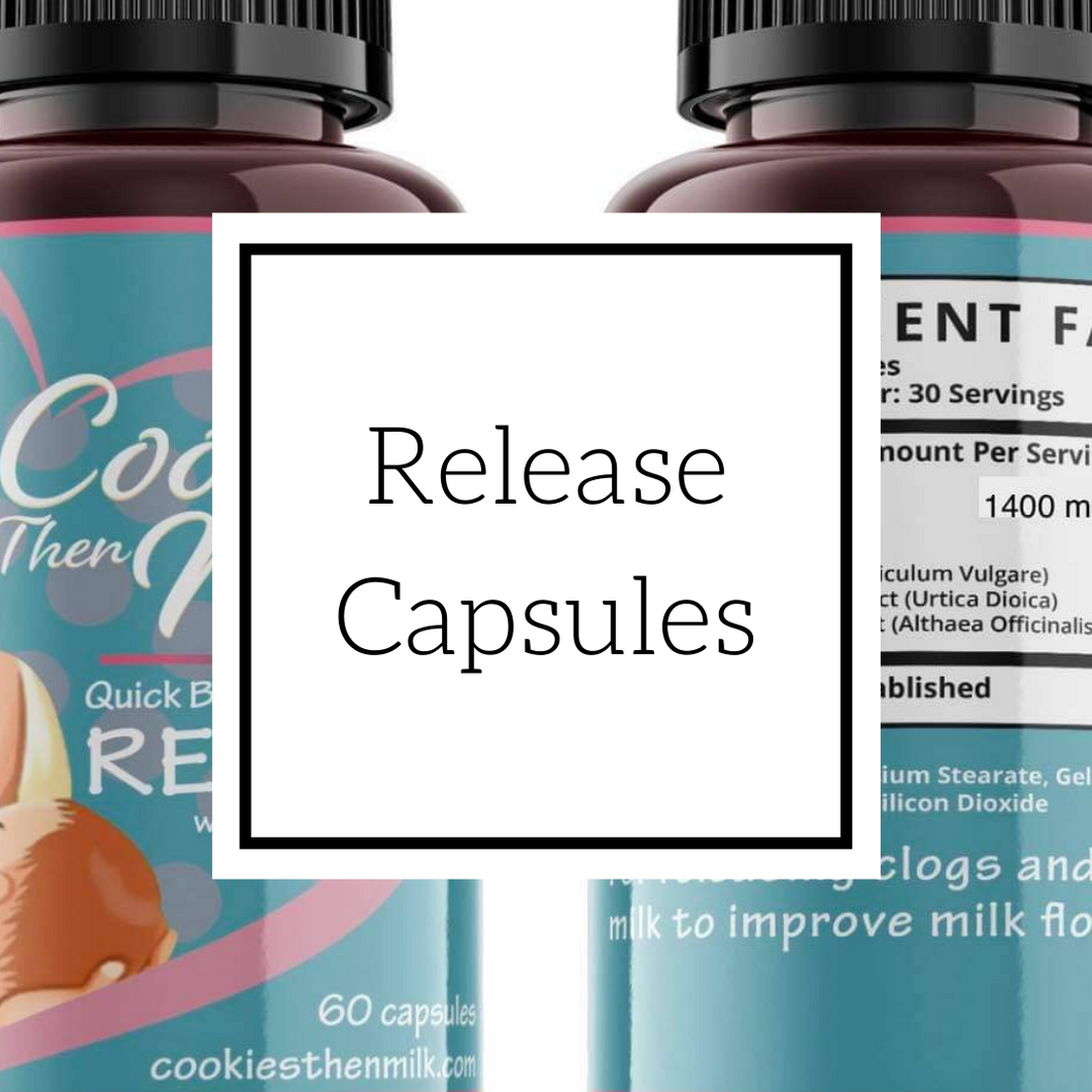 Release Capsules with Sunflower Lecithin