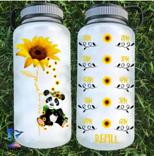 Load image into Gallery viewer, You Are My Sunshine Panda Water Bottle | 34oz

