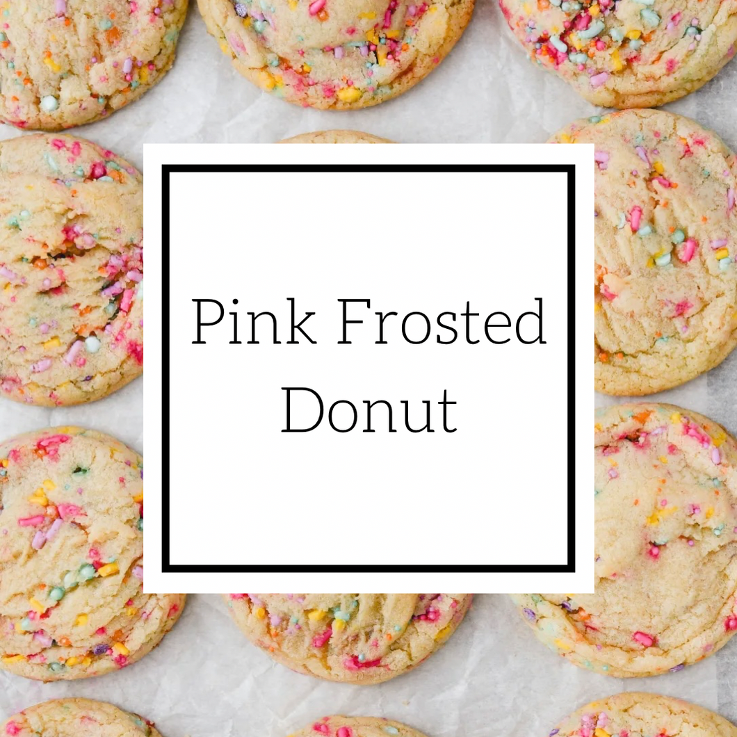 Pink Frosted Donut