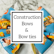 Load image into Gallery viewer, Construction Bows &amp; Bowties
